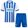 Virallinen Fanipaita + Shortsit Brighton Hove Albion Kotipelipaita 2024-25 - Lasten